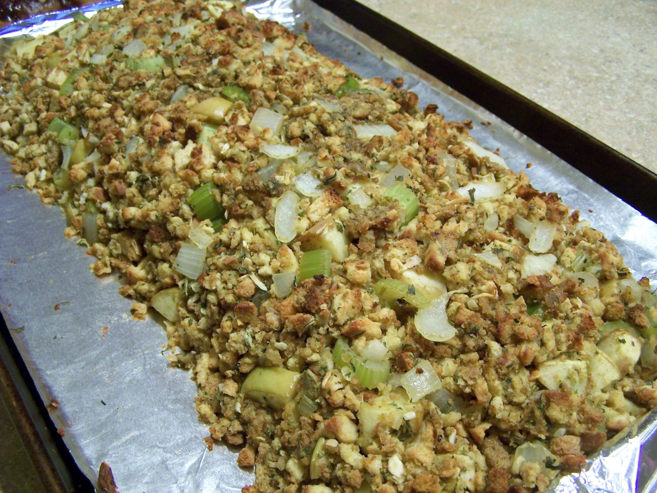 Apple & Onion Stuffing Chloe's Tray