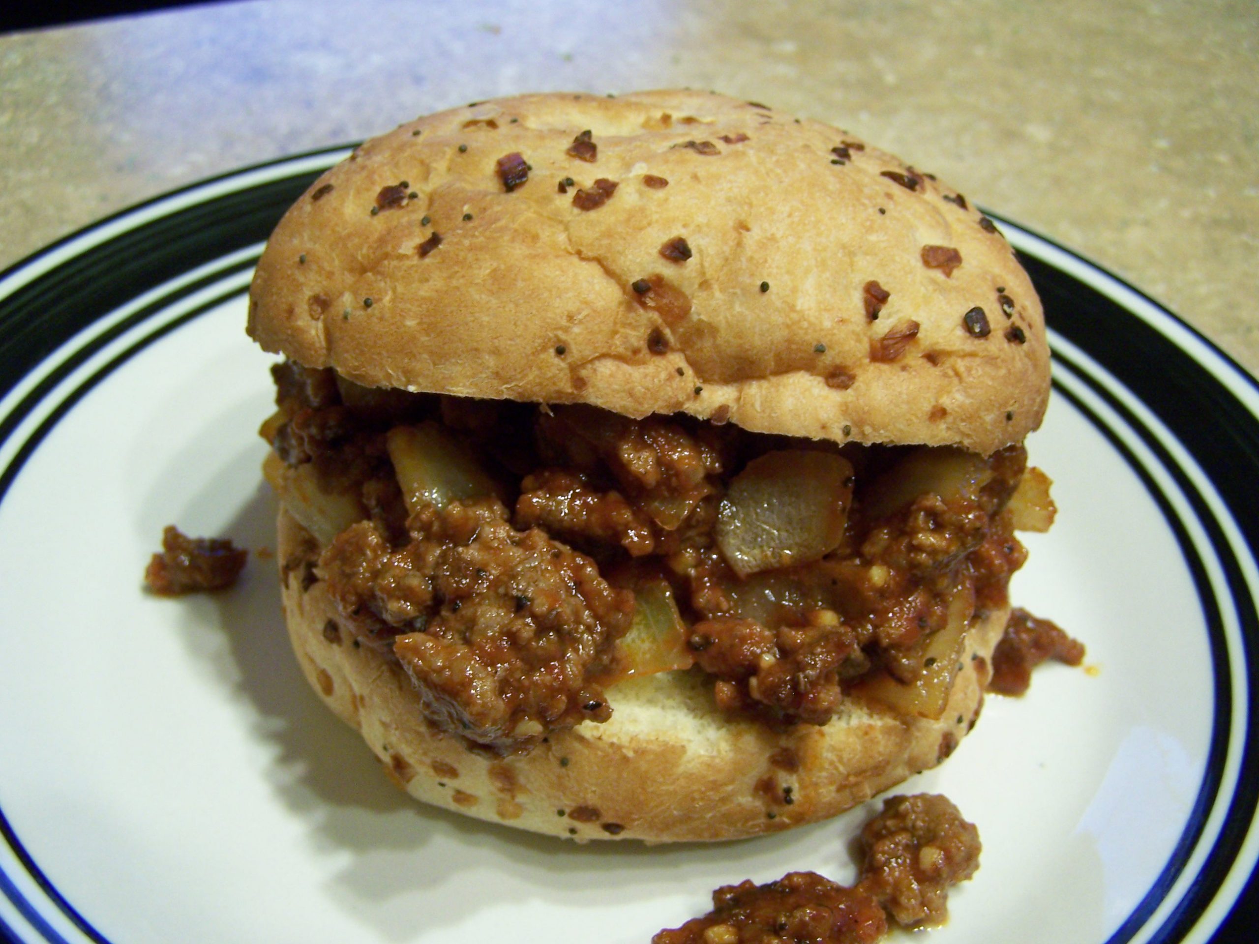 BBQ Beef Sloppy Joes Chloe's Tray