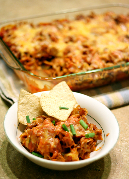 Chicken Enchilada Pasta – Chloe's Tray