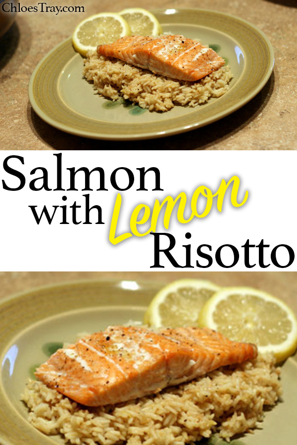 Salmon with Lemon Risotto – Chloe's Tray