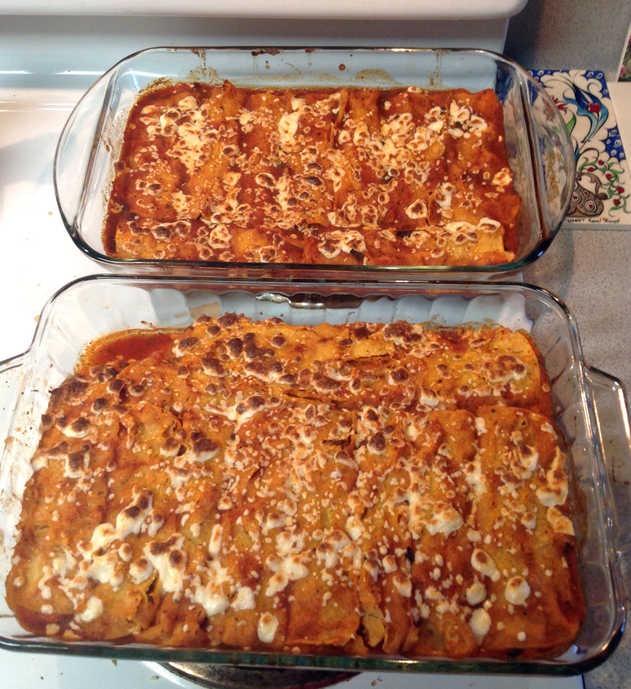 Sweet Potato And Black Bean Enchiladas Chloe S Tray