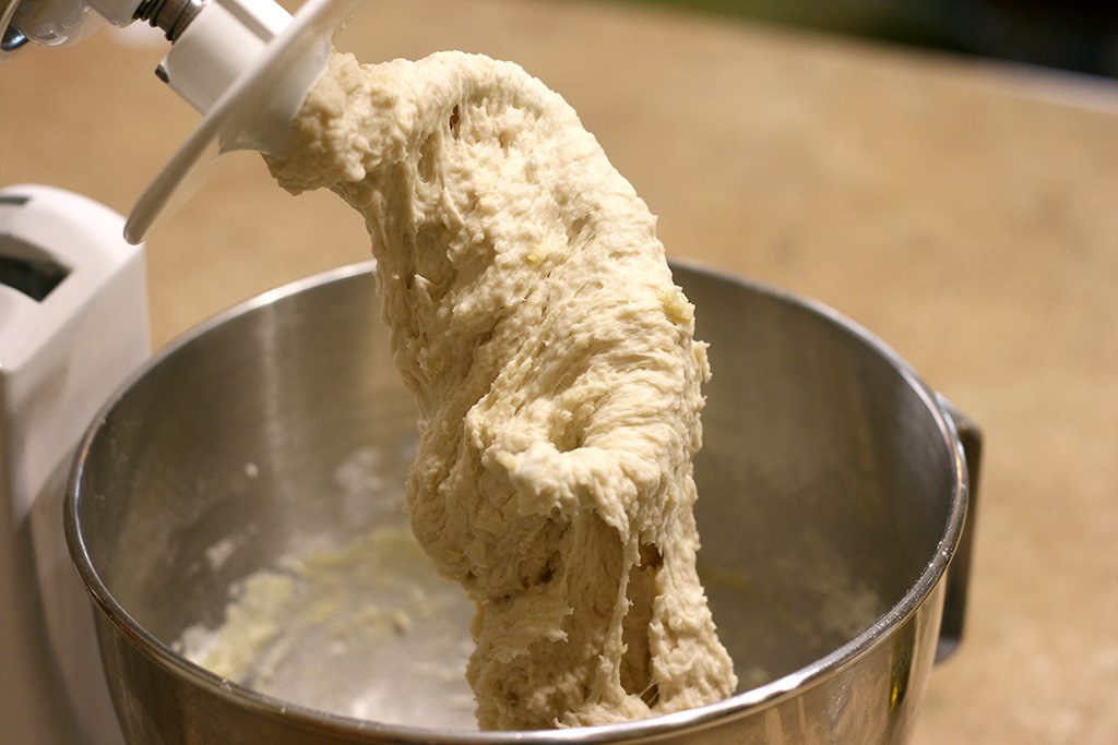 dough with not enough flour