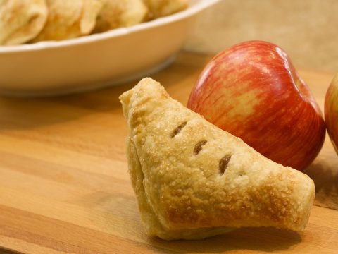 Apple Turnover with a Honeycrisp Apple