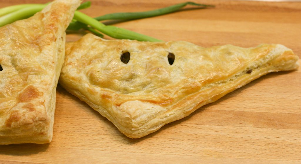 Ground beef hand pie