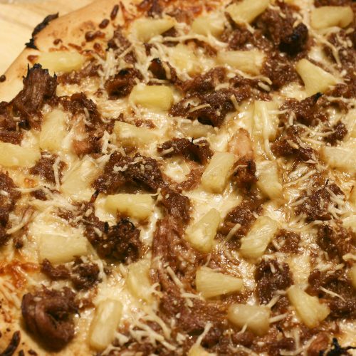 kalua pork pizza